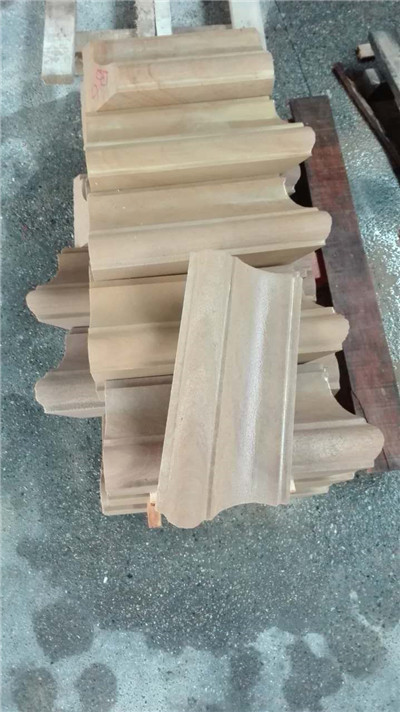 黃砂巖線條