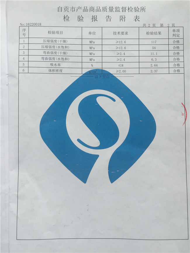 米黃砂巖檢測(cè)報(bào)告