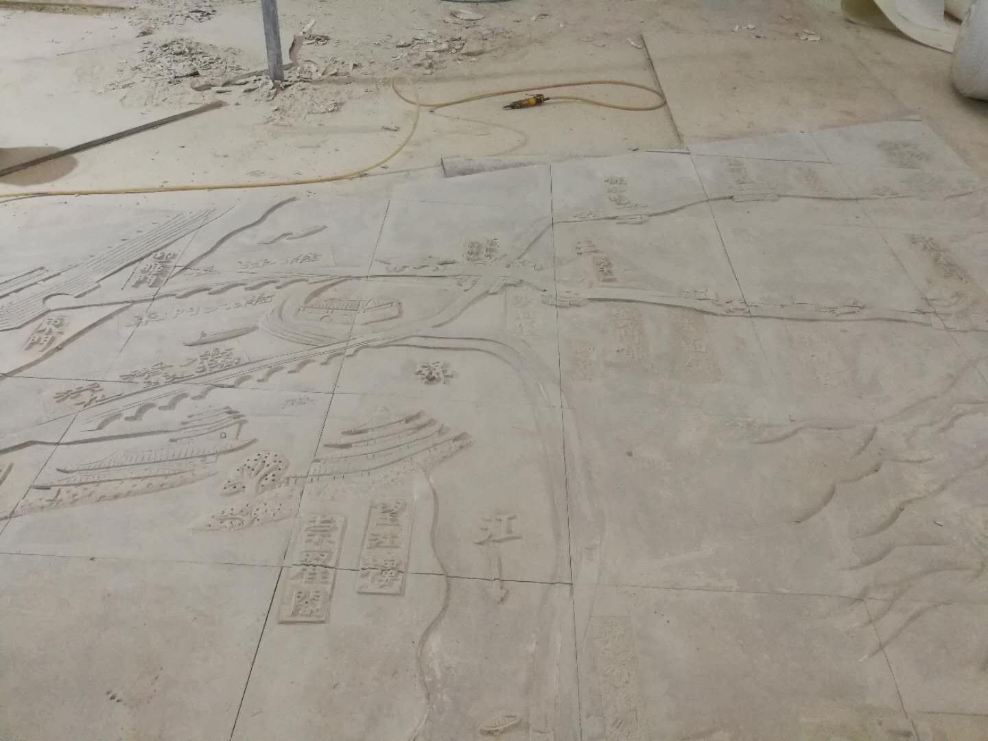 砂巖浮雕